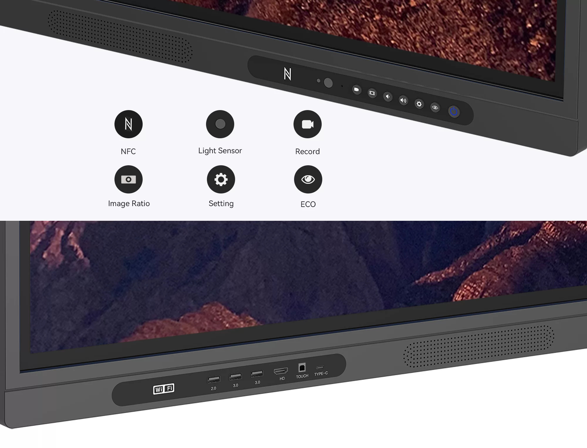 2 IR interactive flat panel E4