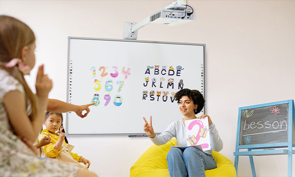 classroom windows whiteboard